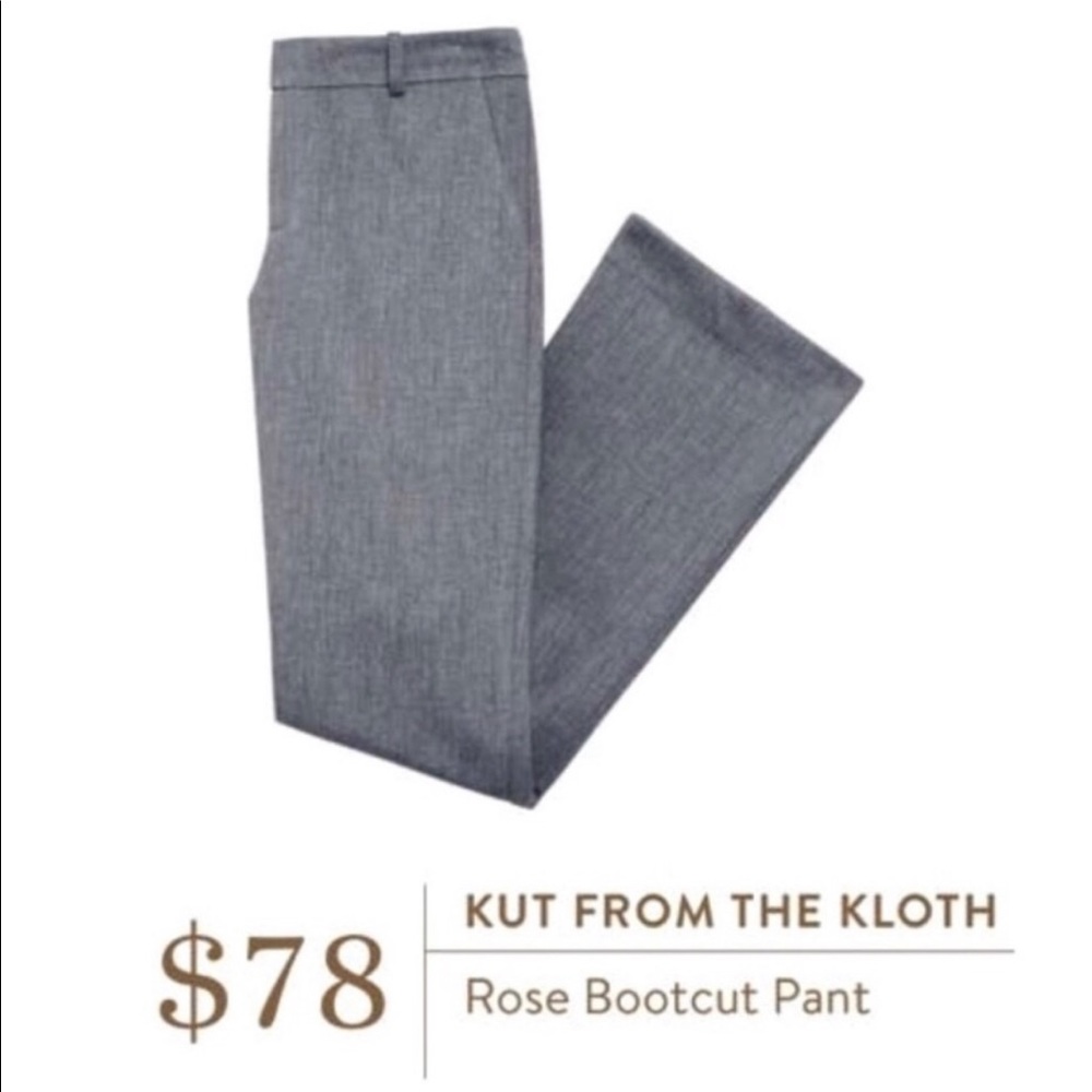 Kut From The Kloth- Rose Bootcut Pant